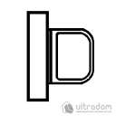 Вороток сантехнический WC Colombo CD49 BZG G матовый хром image